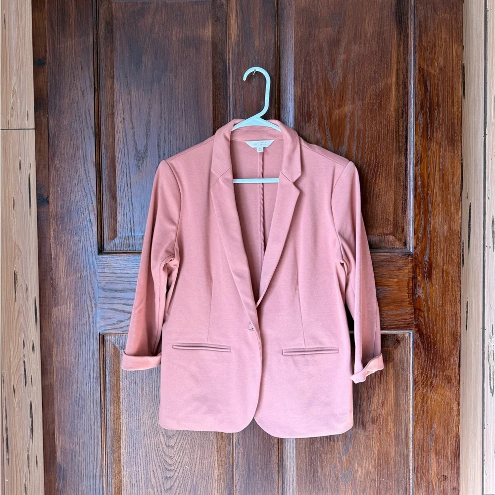 LC Lauren Conrad Women's Blazer - Dusty Pink - Picture 1 of 4